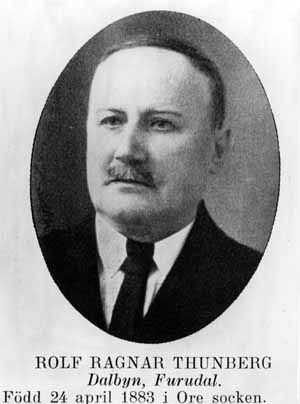 Rolf Ragnar  Thunberg 1883-1938